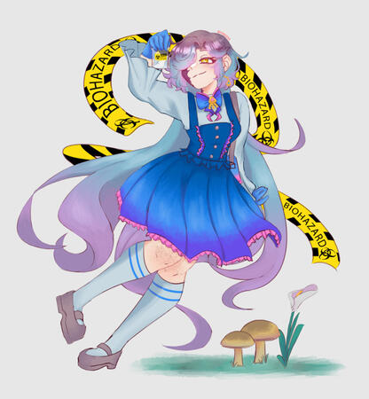 Callidora Hepburn Splash Art